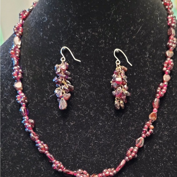 Vintage Garnet Set - Picture 2 of 9